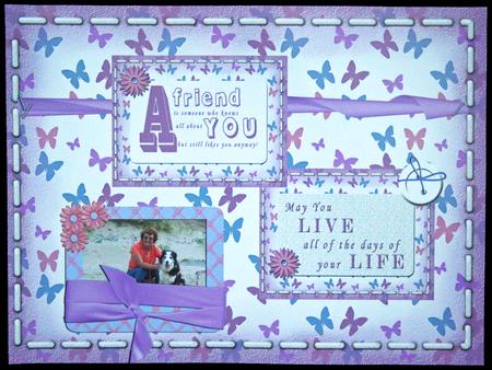 Girlfriends Scrapbook Page Kit by Carol Bath 