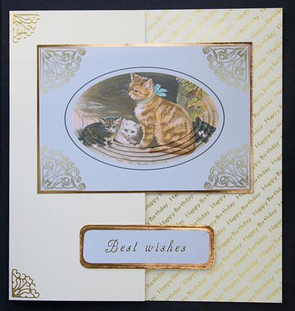 Mother with Her Kittens by Carol Bath 