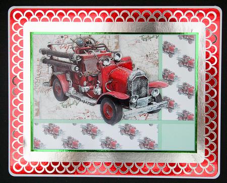 Vintage Fire Engine Step by Step by Carol Bath 