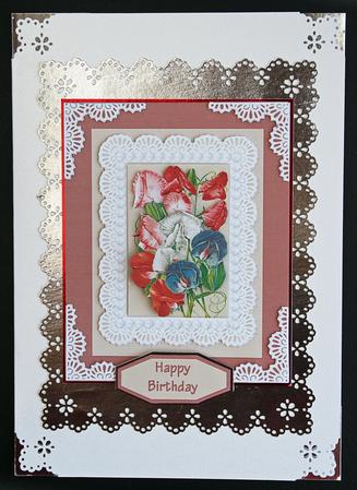 Sweet Peas and Lace by Carol Bath 