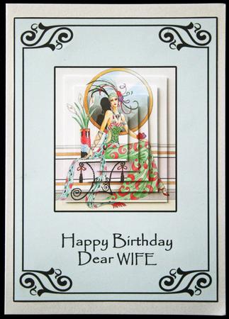 Deco Lady 2 - Friend by Carol Bath 