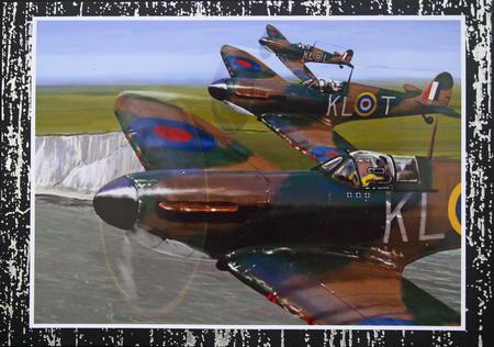 Hornchurch Spitfires by Carol Bath 