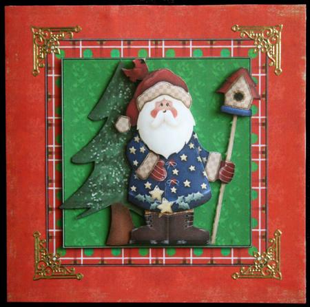 Cute Santa by Carol Bath 