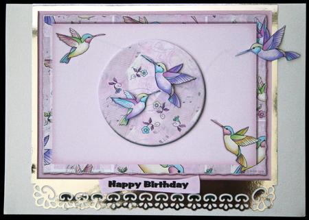 Singing Hummingbird by Carol Bath 