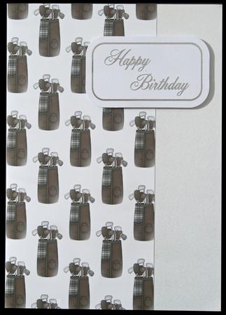 Golf Bag Backing by Carol Bath 