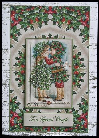 Holly and Mistletoe Over the Edge by Carol Bath 