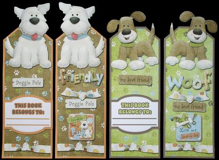 My Best Friend, Doggie Pals Bookmarks by Carol Bath 