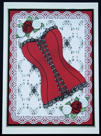 Large Corset Topper by Carol Bath 