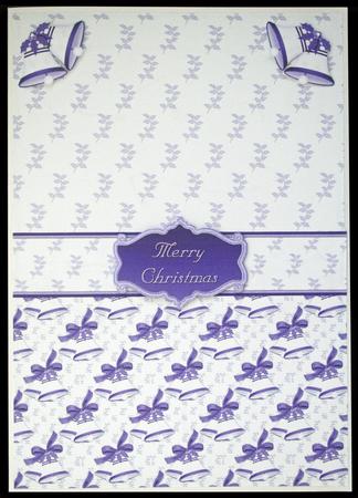 3D Bell Decoration in Purple & Lilac A4 Card Kit by Carol Bath 