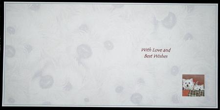 Good Friends Westies Blank Insert 6 by 6 by Carol Bath 