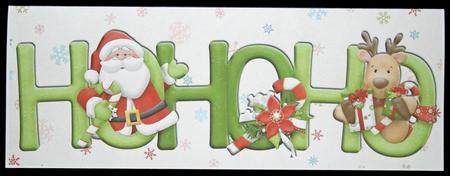 Hohoho Merry Christmas by Carol Bath 