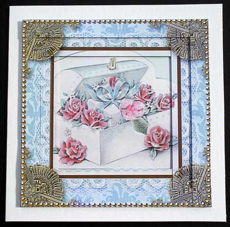 Wedding Ring Box Spiral Edge Stacker Card Front by Carol Bath 