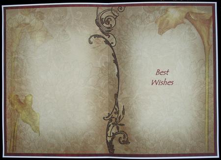 Hummer Stamped Love, A5 Insert by Carol Bath 
