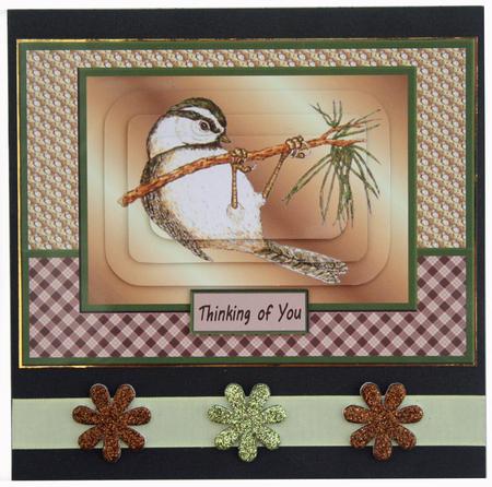Little Bird Hanging on a Twig Qs by Carol Bath 