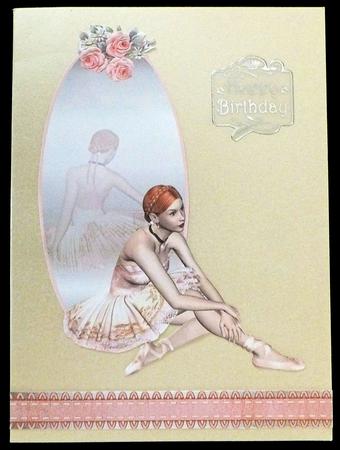 A Young Ballet Dancer by Carol Bath 