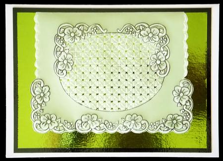 Victoria - Freestyle Parchment Card by Carol Bath 