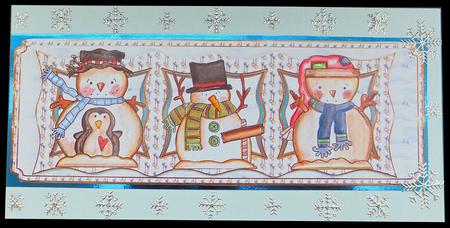 Snowmans Holiday by Carol Bath 