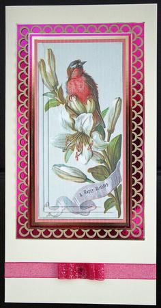 Songbird and Lilies by Carol Bath 