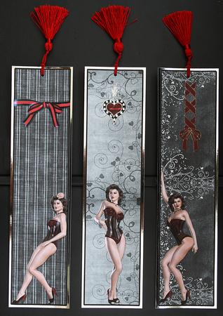 Grey Bookmarks by Carol Bath 