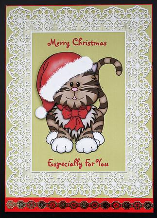 Christmas Kitten - Especially for You by Carol Bath 