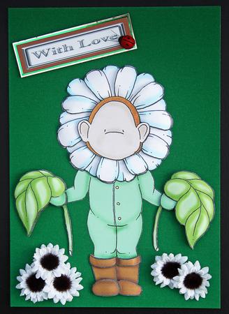 Flower Baby Doodles by Carol Bath 