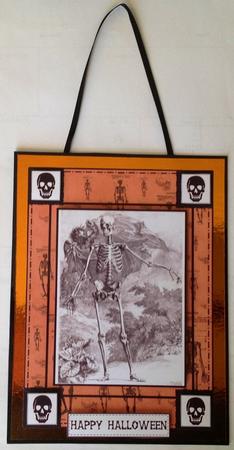 Skeleton Halloween by Carol Bath 