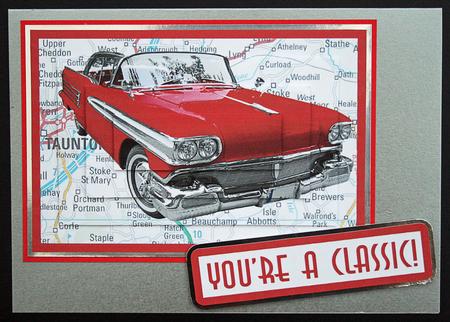 Classic Car Easy Pyramid by Carol Bath 
