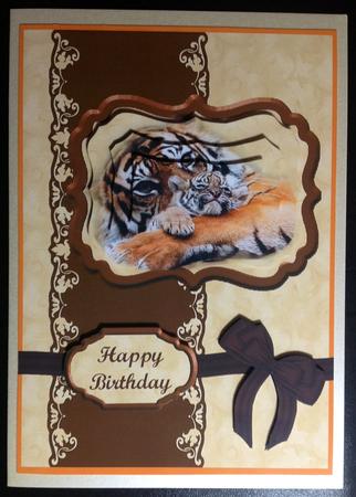 Mother and Baby Card Front (2) by Carol Bath 