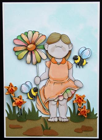 Daisy Bee Doodles by Carol Bath 