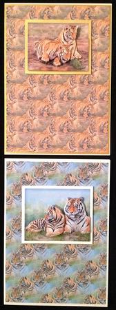 Tigers Duodeco Backing by Carol Bath 