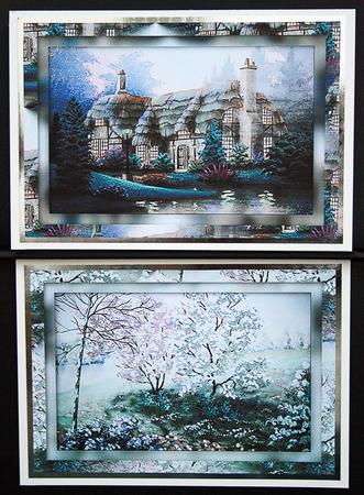 Scenic Framed Backgrounds 5 by Carol Bath 