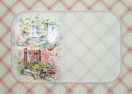 Rose Cottage Insert by Carol Bath 