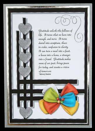 Vision of Tomorrow Card Topper by Carol Bath 