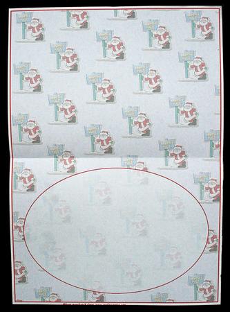 At the North Pole Landscape Insert by Carol Bath 