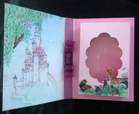 Fairy Castle Design 1 Handcut Version by Carol Bath 