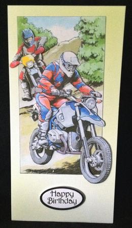 Moto Cross Dirt Bikes Step by Step Decoupage by Carol Bath 