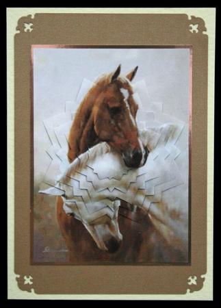 Beautiful Horses, Star Pyramid by Carol Bath 