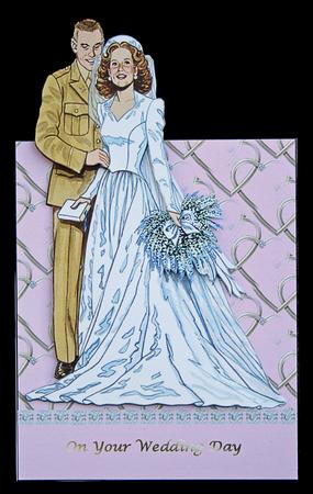Wedding Over the Edge Card by Carol Bath 