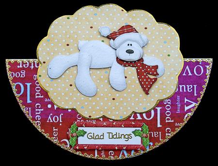 Love, Joy and Laughter Bear by Carol Bath 