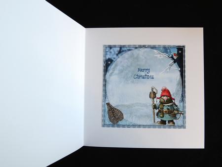 Bah Humbug Blank Christmas Insert by Carol Bath 