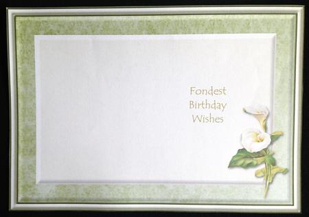 Calla Lilies Insert by Carol Bath 