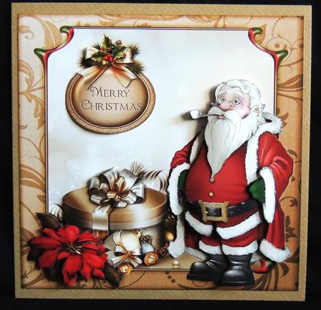 Luxury Father Christmas Mini Kit by Carol Bath 