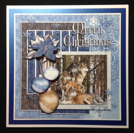 Merry Christmas Wolves by Carol Bath 