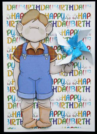 Windmill Boy Doodles by Carol Bath 