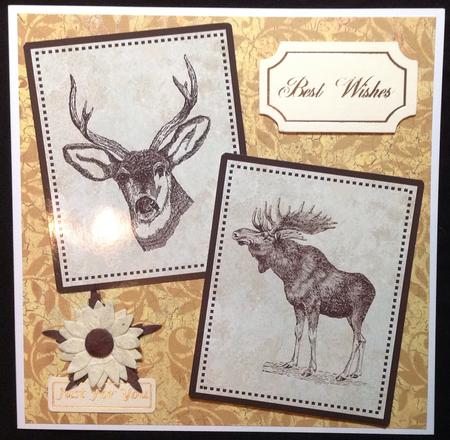 Deer Moose Topper by Carol Bath 