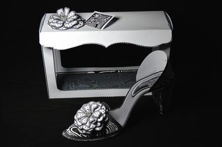 I Love Shoes Box Template Kit by Carol Bath 