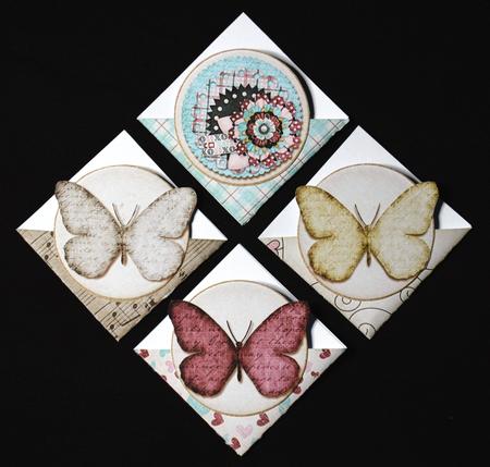 Corner Bookmark Love by Carol Bath 