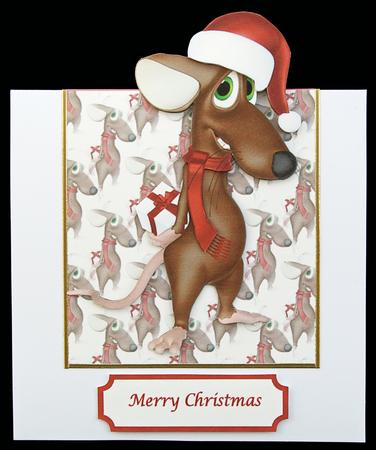 Mad Christmas Mouse by Carol Bath 