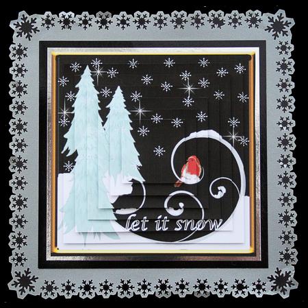 Robn in the Snow by Carol Bath 