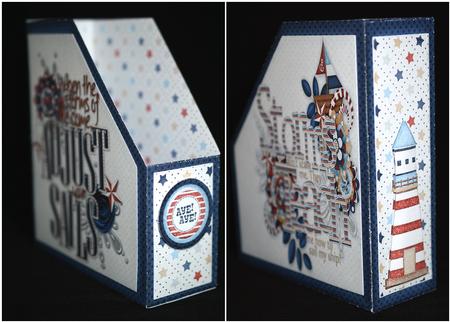 Card Holder Box Aye Aye by Carol Bath 